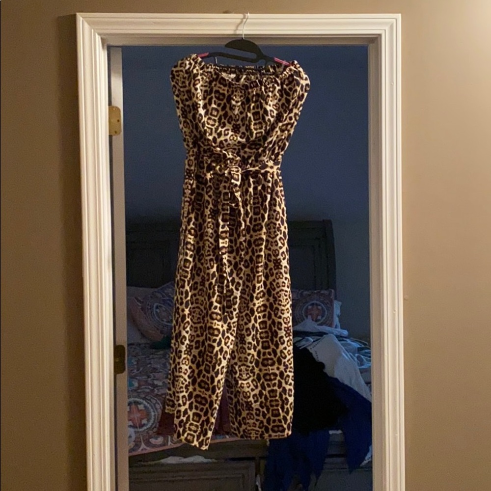 jump suit strapless